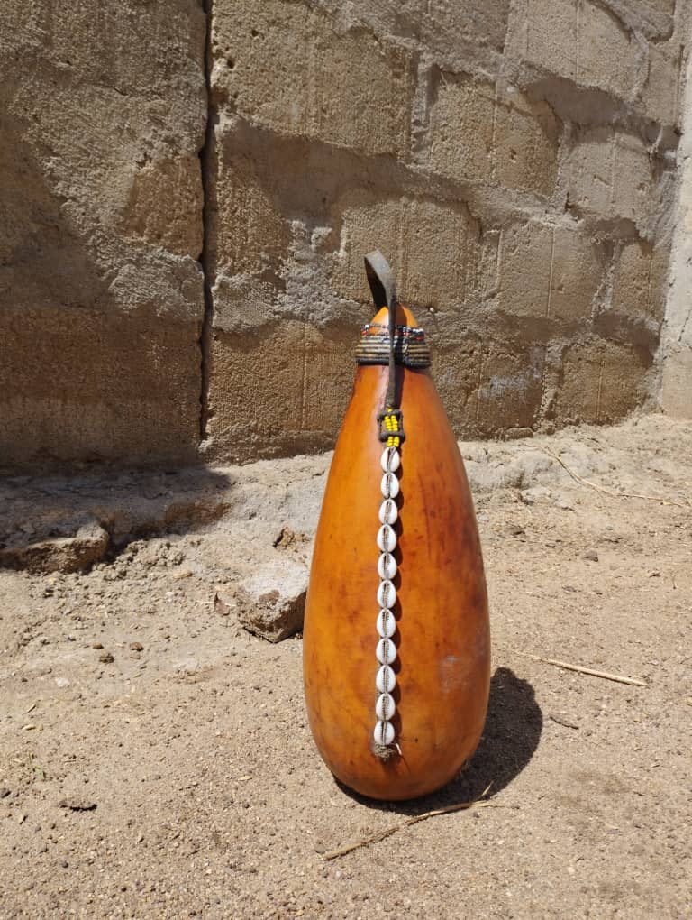 The Black Milk: soyö
This milk is first fermented to bongo then a preservative 'hiwüt'is added it. Hiwüt is the bark of an indigenous tree only found in Pokot. 
This milk is preserved for year in gourds. #DiscoverKaramoja #innovation 
@MTWAUganda @mugarra @ExploreUganda