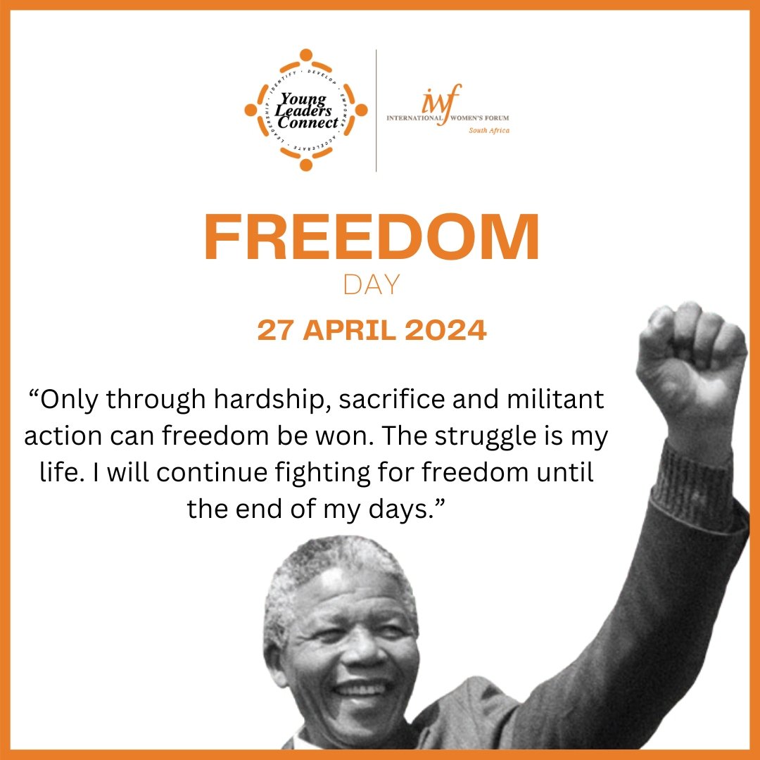 True freedom is not just about individual rights but also about ensuring others are free. 

May we continue to fight not just for own personal liberty but for a just and inclusive society.

#YLCIDEAL #IWFSA #womenwholead #leadership #empoweringthefuture #freedomday2024