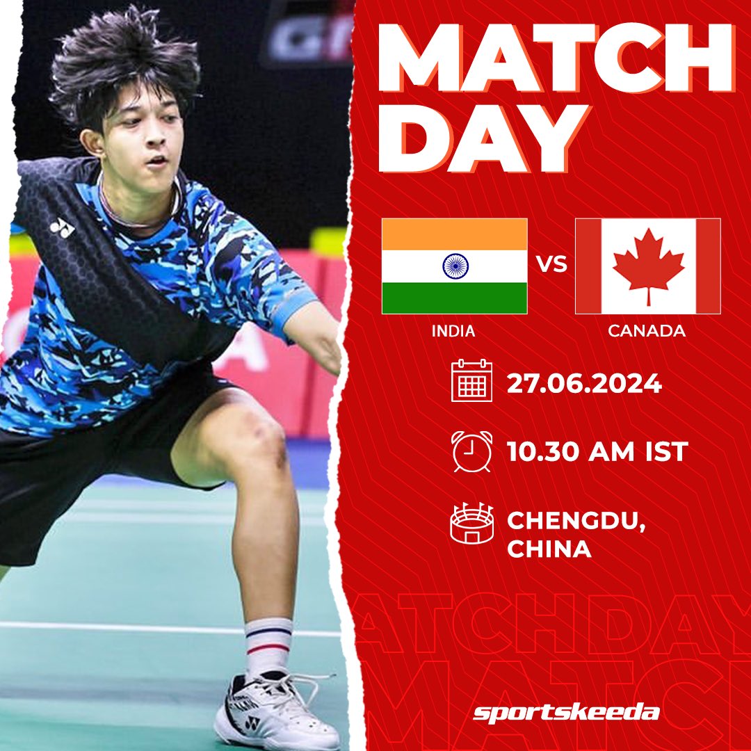 India's Uber Cup opener against Canada is LIVE.🇮🇳

#Badminton #SKIndianSports #UberCup2024