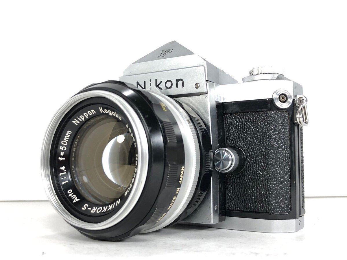 [Exc+5] Nikon F 35mm SLR Film Camera + Nikkor-S Auto 50mm f/1.4 Lens from JAPAN
ebay.com/itm/2858036959…
#photography #beautifulview #VisitJapan #captured #perfectmoment #camera #vintage #picture #fypシ #foryou #NaturePhotography