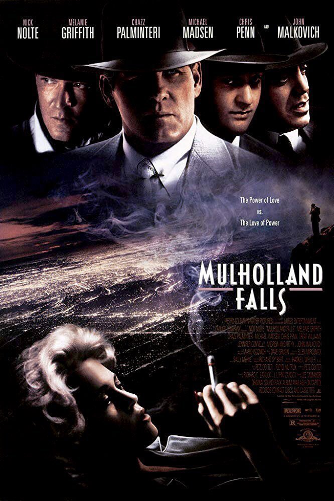 🎬MOVIE HISTORY: 28 years ago today, April 26, 1996, the movie ‘Mulholland Falls’ opened in theaters!

#NickNolte #MelanieGriffith #ChazzPalminteri #MichaelMadsen #ChrisPenn #TreatWilliams #JenniferConnelly #AndrewMcCarthy #JohnMalkovich #DanielBaldwin #KyleChandler #RobLowe