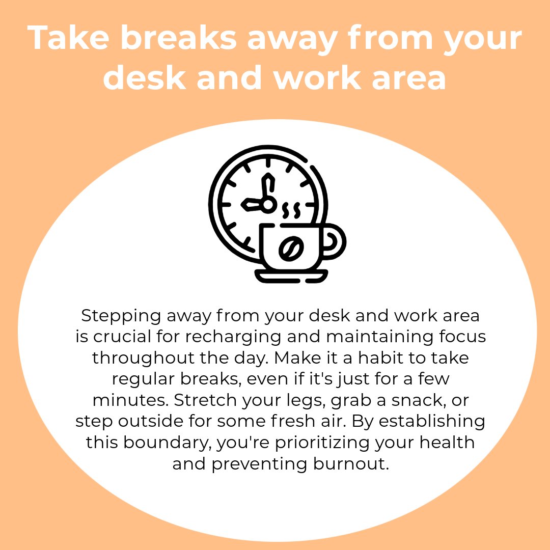 Step away from the desk, folks! A little break can work wonders. 🚶‍♀️☀️

#lifepriorities #mentalhealth #mindfulproductivity #workfromhomewellness
