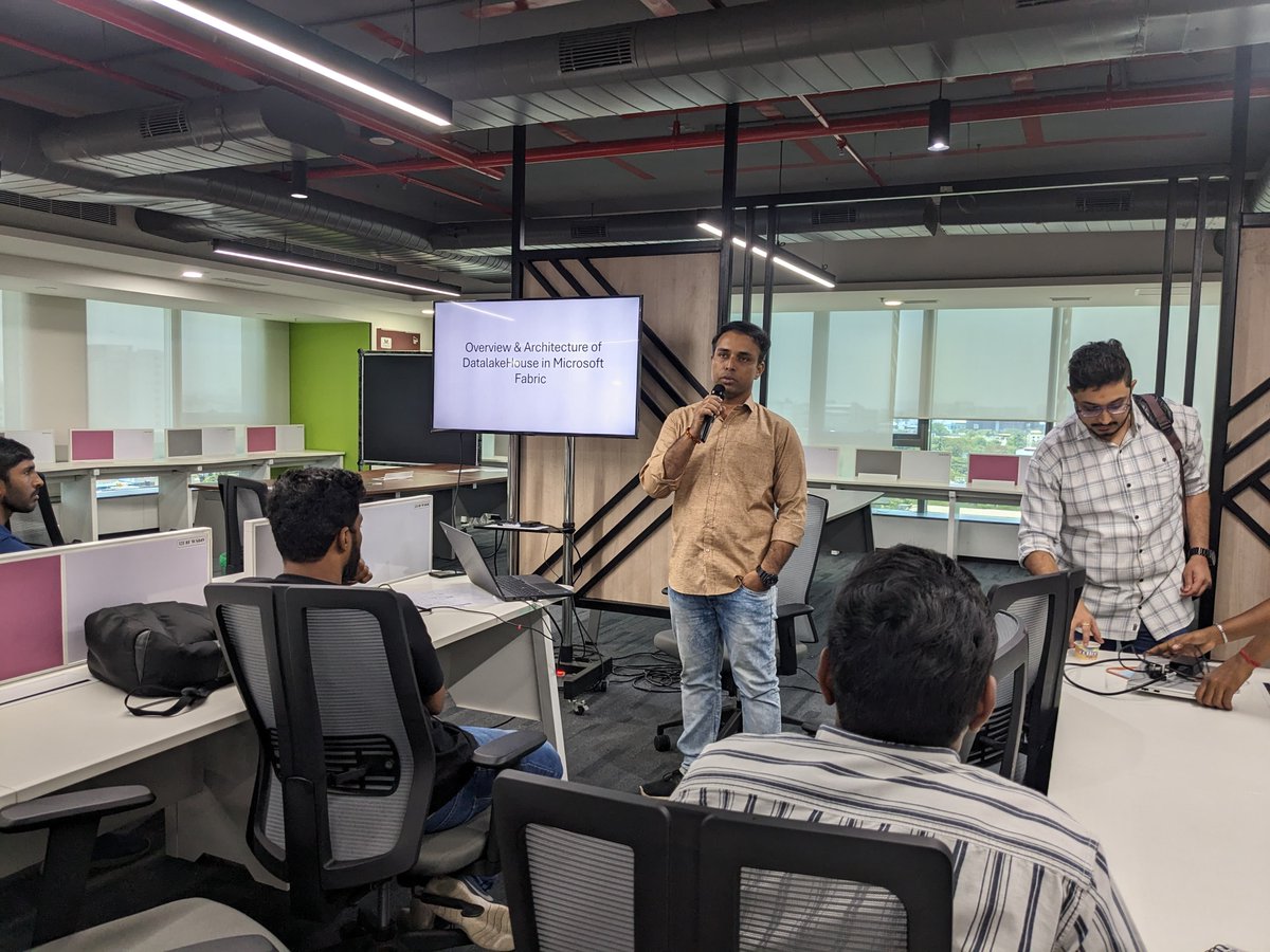 Vinodh Kumar will be leading a session on the topic 'Overview & Architecture of DataLakehouse in Microsoft Fabric.' #GlobalAzure #GlobalAzureChennai #MicrosoftAzure #Azure #ChennaiAzureUserGroup #XMonkeys360 #CloudNative #opensource #kubernetes #container #azurecloud #devops