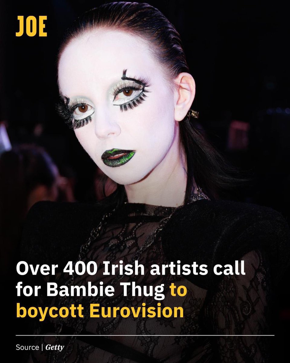 Well done Irish artists.