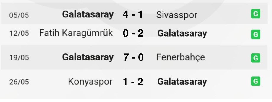 Yapay Zeka uygulaması CHAT GPT+ Galatasaray’ın kalan son 4 maçının fikstür tahmini: