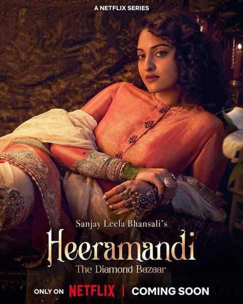 #SonakshiSinha in a Completely new avatar in #Heeramandi ✨ Streaming on @NetflixIndia from May 1st.