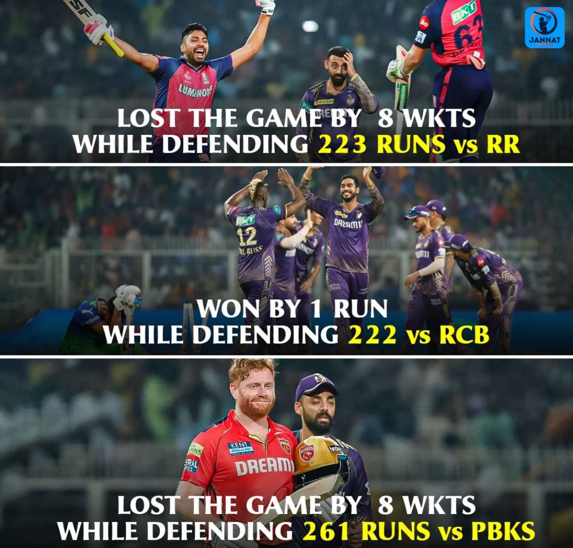 Three games, three tough outings for the Kolkata Knight Riders bowlers.
.
.
.
.
#jannatupdates #Cricket #CricketUpdates #IPL2024 #KKRvPBKS #JonnyBairstow #KKRvRCB #KKRvRR