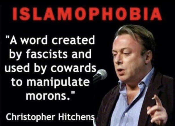 Islamophobia is a scam, a fraud, a lie, an Islamist political tool of silencing whoever they dislike.
~ @hahussain