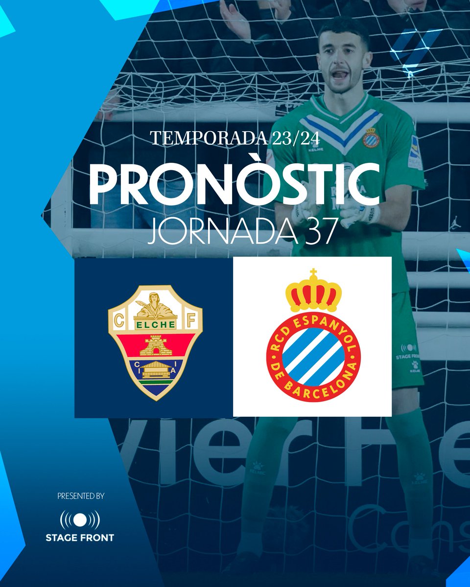😱 PRONÒSTIC #RCDE | Sortegem una samarreta de la segona equipació!

1️⃣ Fes RT
2️⃣ Segueix a @rcdespanyol, @stagefrontstad i @StageFrontVIP
3️⃣ Pronostica el resultat de l'#ElcheEspanyol

🤞 El premi se sortejarà entre tots els encertants. Sort!
