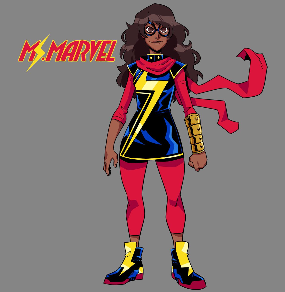 「Ms. Marvel 」|Gabriel Larragánのイラスト