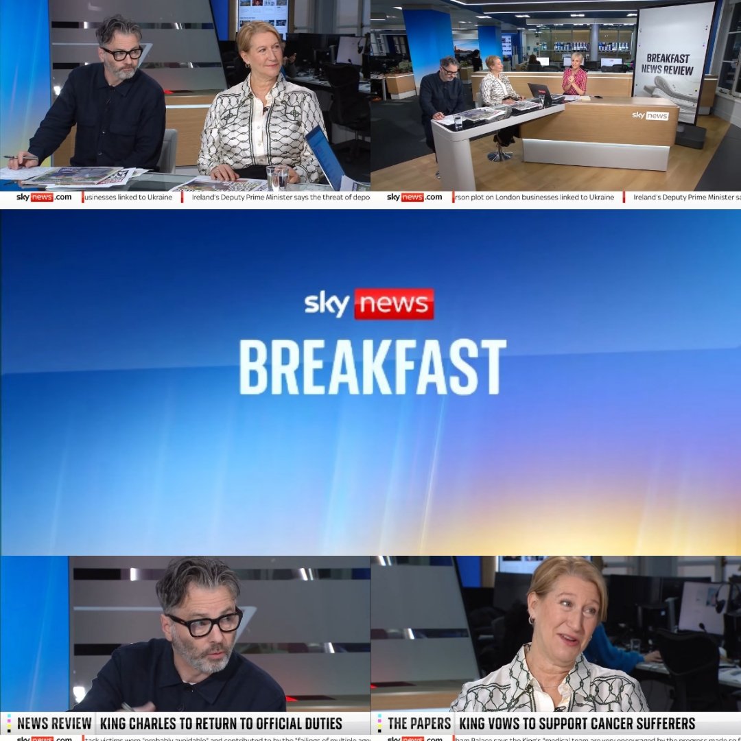 Now: @museofmarketing and @PauldMcNamee joins @SkyNews #WeekendBreakfast with @AnnaJonesSky and skynews.com for Saturday's Breakfast News Review. #skynews #skypapers