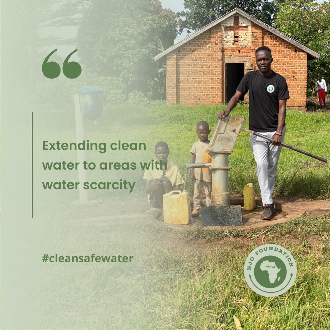 We’re committed to combating water scarcity in rural areas by installing boreholes. Together, let’s make clean water a reality for all.#CleanSafeWater #NJOFoundationAfrica #WaterForAll #CommunityDevelopment #RuralDevelopment #nonprofit #MakeADifference #WaterScarcity #GlobalGoals