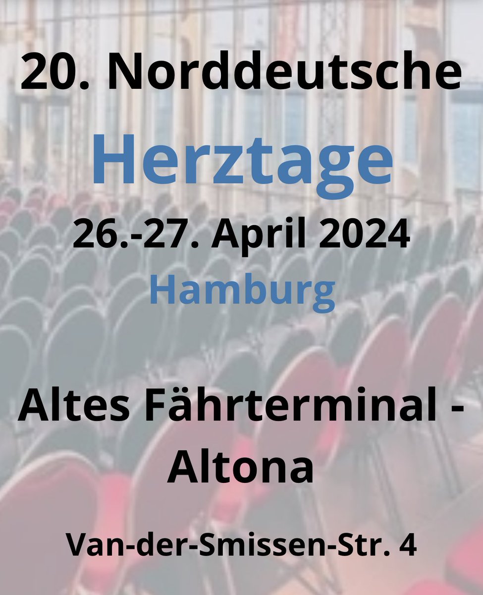 ☀️ Good morning from the 20th North German Heart Days Conference in Hamburg 👉 norddeutsche-herztage.de 🚢 Great location, faculty and lectures with cruise ships in the background @dzhk_germany @t_stiermaier @FabianJBrunner @YoungDgk @ChristianHeeger @CardioSchmidt