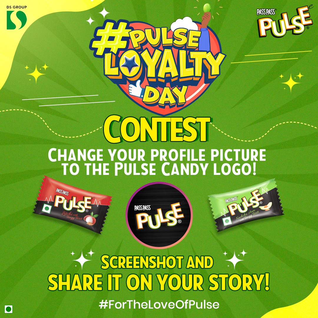 The first contest is LIVE! Are you ready to show your deewangi for Pulse? Follow the steps below. Locate Pulse Candy's high-resolution logo in our Instagram highlights. Update your Instagram profile picture with Pulse Candy's logo.