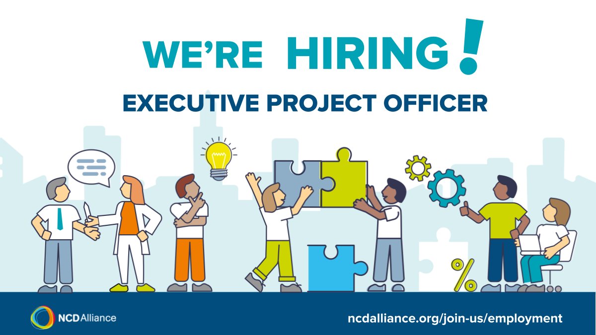 📢We are #hiring! We are looking for a consultant to help us coordinate and improve strategic planning and operating processes. Please find specific deliverables and apply by 5 May here 👉ncdalliance.org/join-us/employ… #jobopportunity