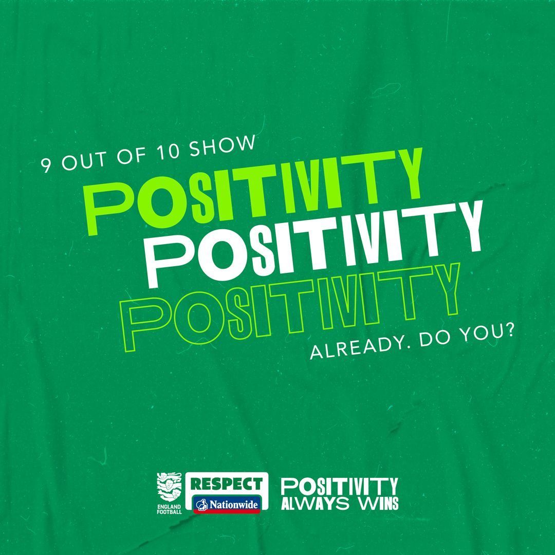 Have a great weekend, #DorsetFootball! Please remember that we ALL have a role to play in creating a positive football environment 👏 #PositivityAlwaysWins