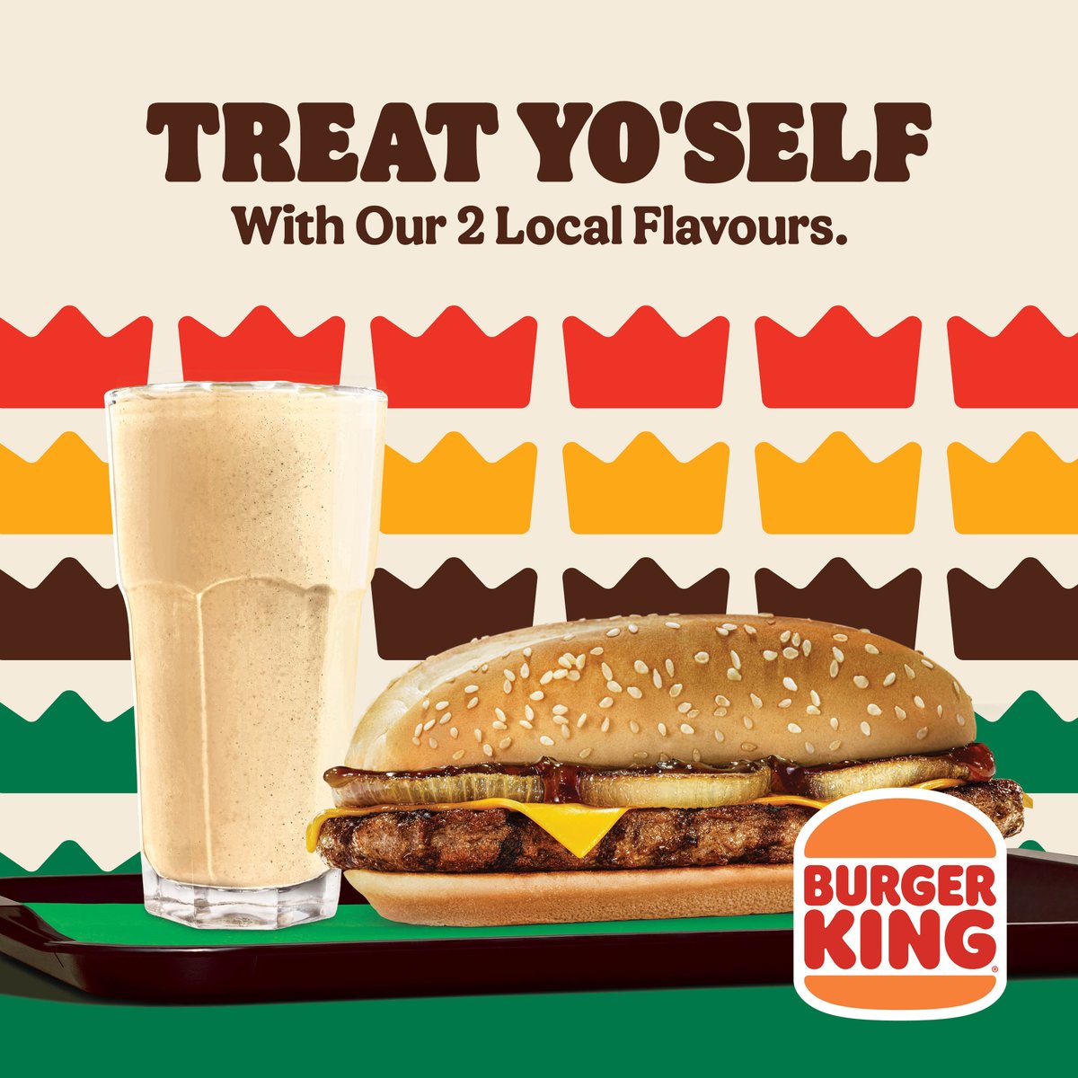 Enjoy our traditional flavoured Milktart King Shake or our beloved Boerewors burger at BK as you celebrate all the unique things that make South Africa an awesome rainbow nation! 🇿🇦🎉 #BurgerKingSA #FreedomDay