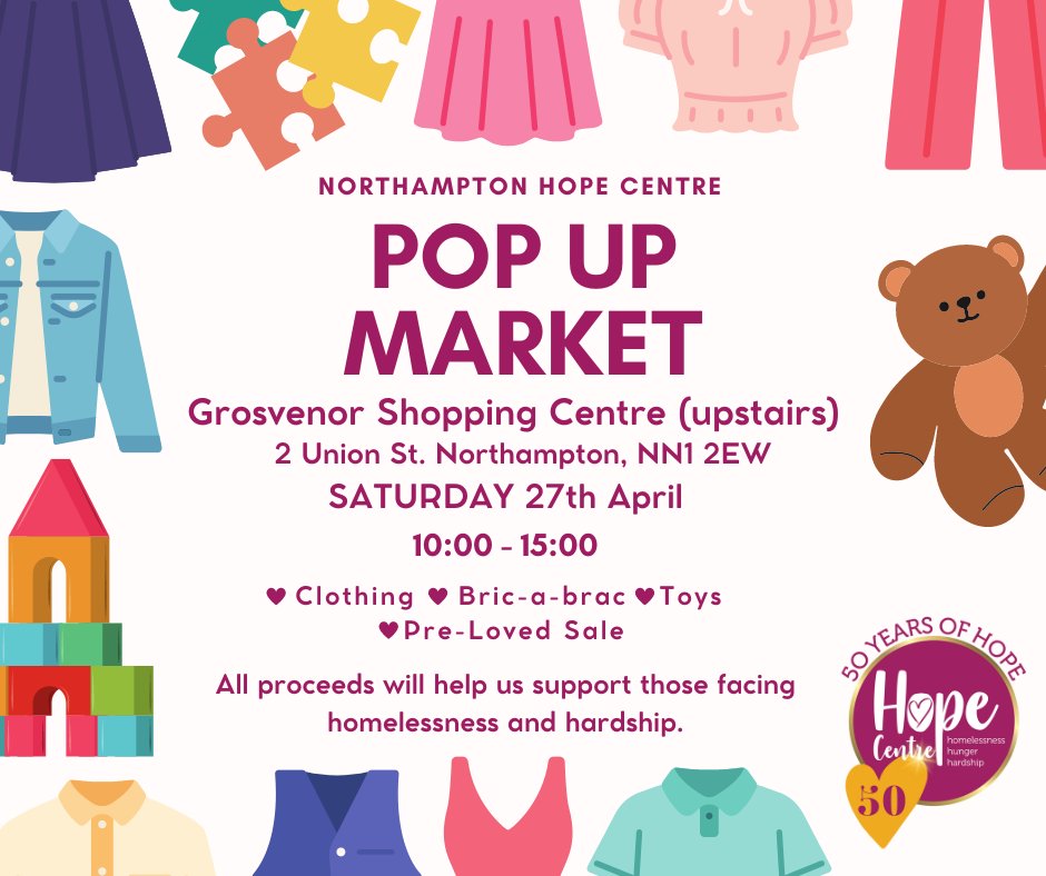 Come down to the Grosvenor Centre today and grab some bargains! We are upstairs and open from 10am. Don't miss out! #Bargains #Market Grosvenor Shopping Northampton