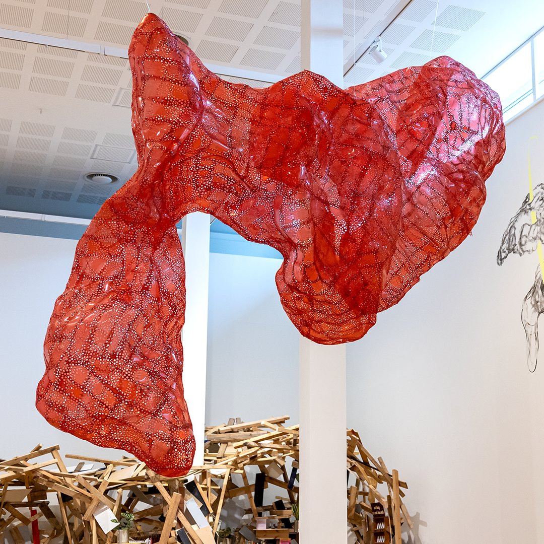 It's #InternationalSculptureDay! We're celebrating new exhibition Tatiana Wolska: Leisure as Resistance. Wolska breathes new life into discarded bottles, salvaged timber, and more, by transforming them into captivating sculptures. Open until Sun 2 June, Tue - Sun