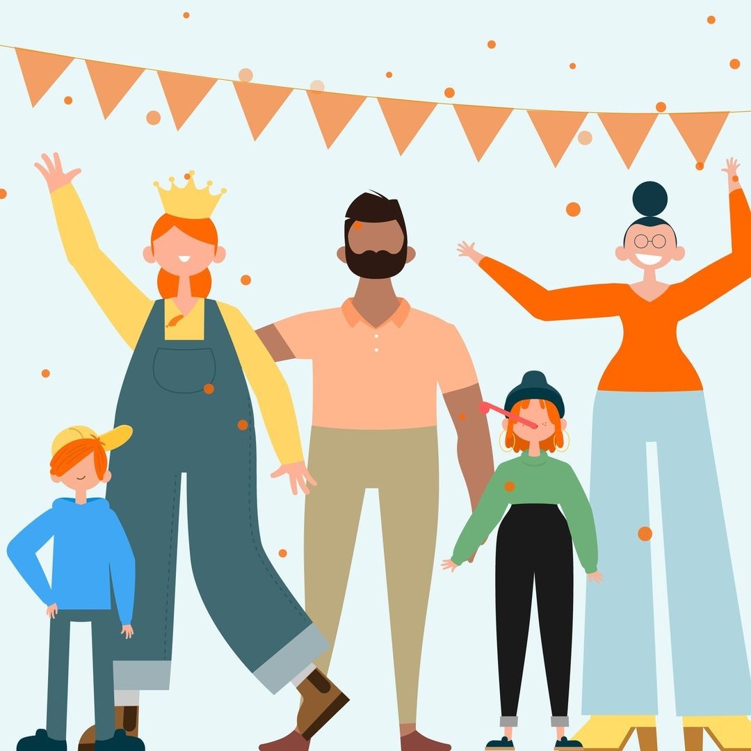 Trek je oranje outfit aan en koekhappen maar! 🎉

Wie van jullie gaat vandaag naar een vrijmarkt? Veel plezier met rondkijken. Een extra compliment voor jou omdat je jouw spullen een tweede kans geeft. Dat verdient een groot applaus! Alle b'tjes helpen 🧡.

#besured #koningsdag