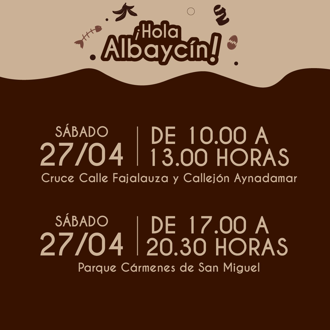 🟫Únete a la presentación del contenedor marrón en el Albaycín y aprende a cuidar esta zona tan especial

Demuestra tu compromiso y llévate un cubito marrón y bolsas compostables 🗑️♻️

Más info en: almarronechalebuenavolunta.es

@aytogr @marifrangr @AnaSRequena @PreZero_ES