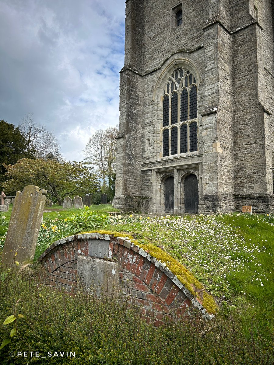 The church of St Mildred in Tenterden dates to the 14th and 15th centuries and has a rare double west door