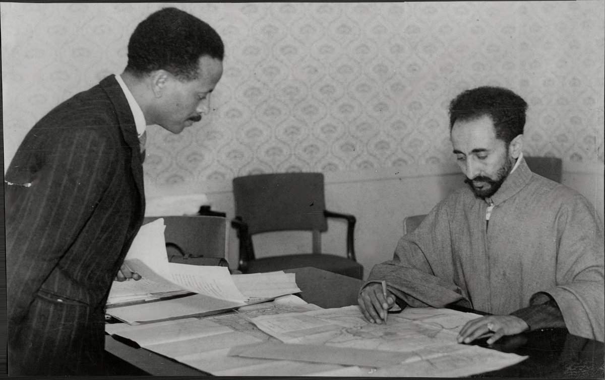 Emperor Haile Selassie Of Ethiopia In London 1940