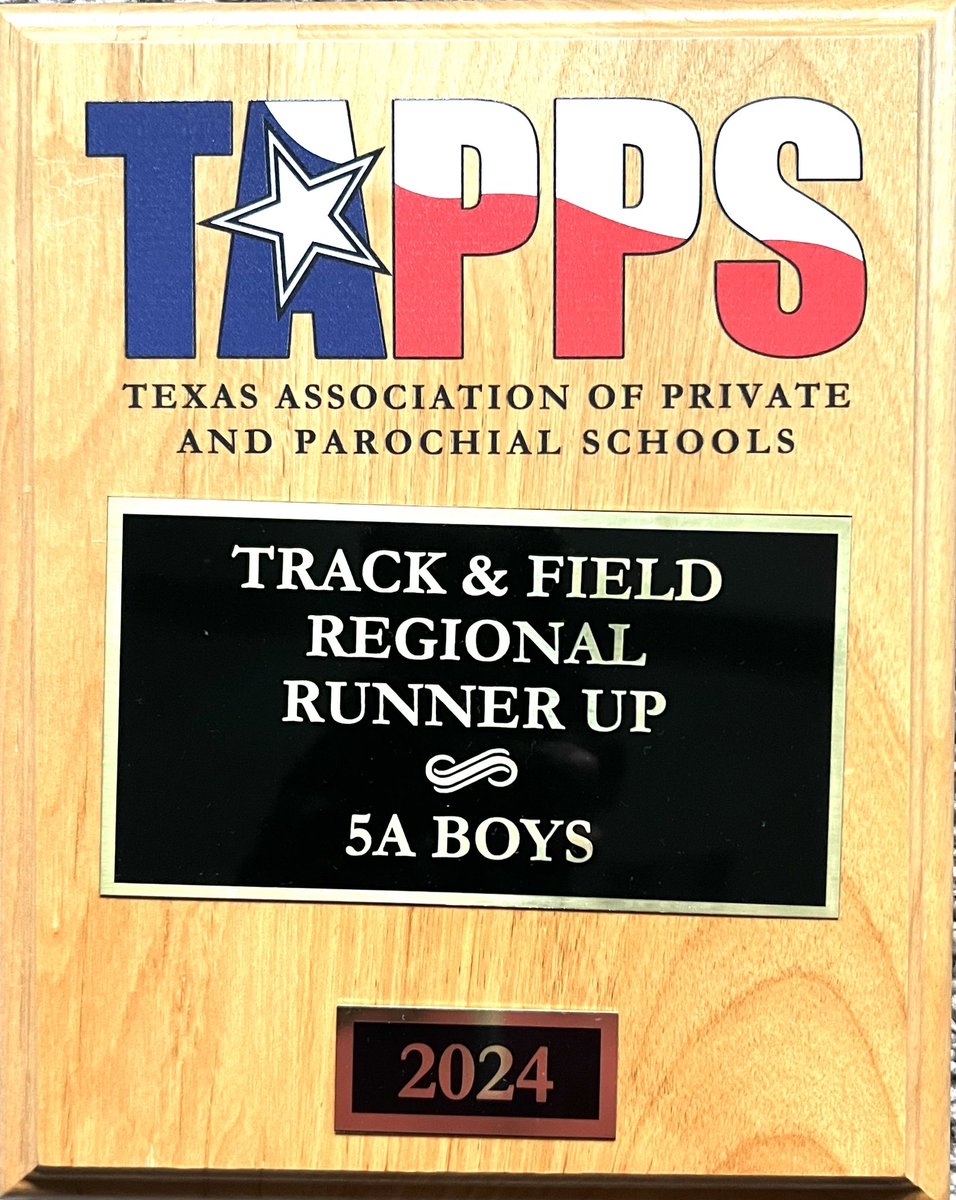 Our Track Girls are on 🔥🔥🔥🔥 REGIONAL CHAMPS 🏆 Our Track Boys are 💨💨💨 REGIONAL RUNNER-UP 🏆 UP NEXT: TAPPS STATE CHAMPIONSHIP
