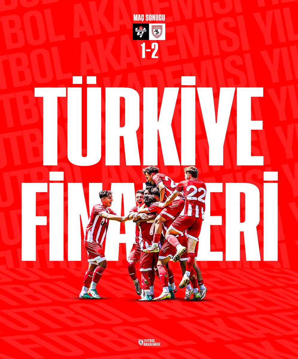 Türkiye Finallerindeyiz 🔴⚪💪

#SamsunsporFutbolAkademisi
#DevamıGelecek