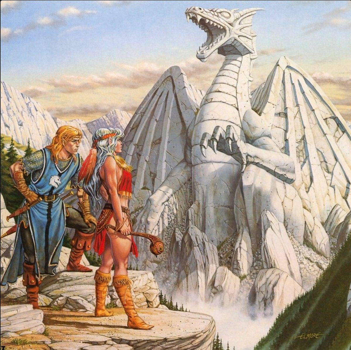 Dragons of Light - Larry Elmore
#dndartist