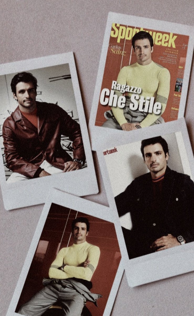 carlos sainz for sportweek magazine ♡