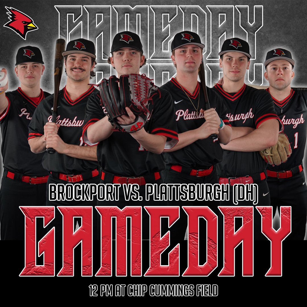 BB | @Cardinals_BB Senior Day!

The Cards will celebrate six seniors today as they take on Brockport in a SUNAYC doubleheader, where they will also look to take the season series. Come out today at noon and support the guys!

#CardinalStrong #CardinalCountry