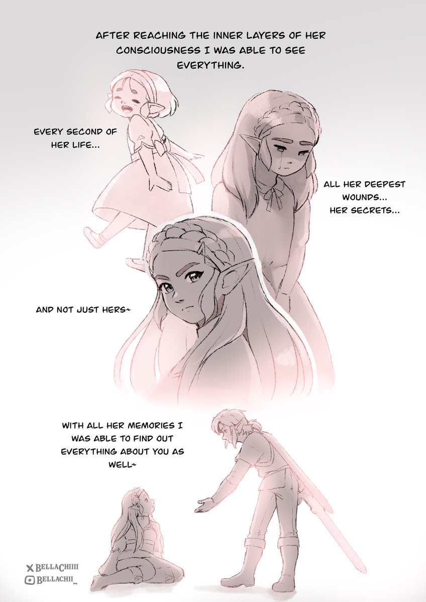 “Shared Memories”[1/2]
This Zelda comic is from a headcanon I had in mind even before totk but after this scene I could finally connect it to something in game✨
.
#TearsOfTheKingdom #totkfanart #totk #zeldafanart #zelink #zeldacomic