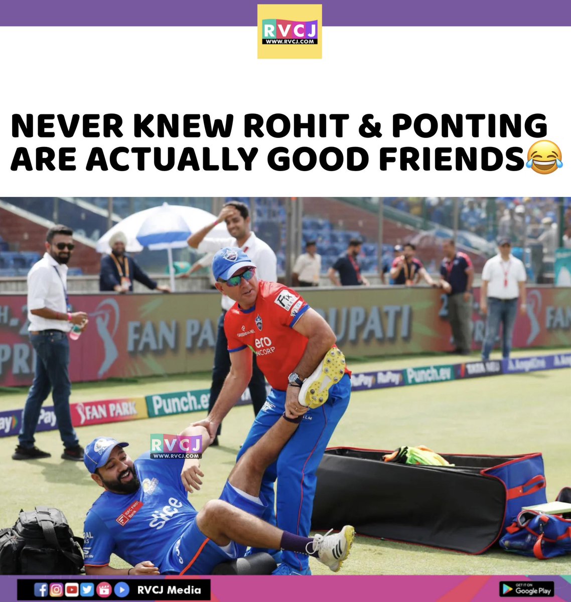 Rohit Sharma & Ricky Ponting