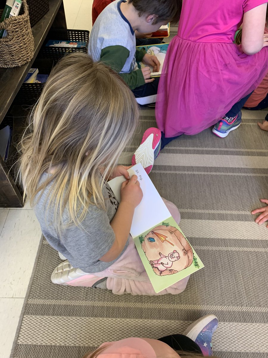 Just a regular Friday… look at these little readers!
