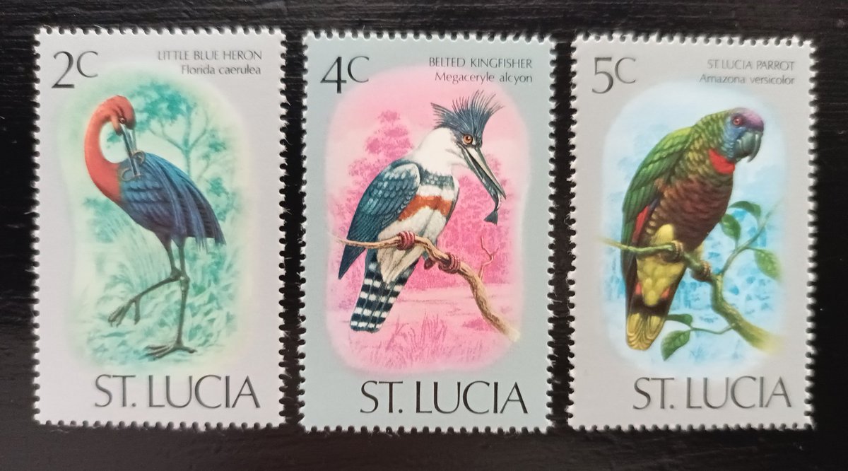 St Lucia 1976 #birds #stamps #FDC #philately
