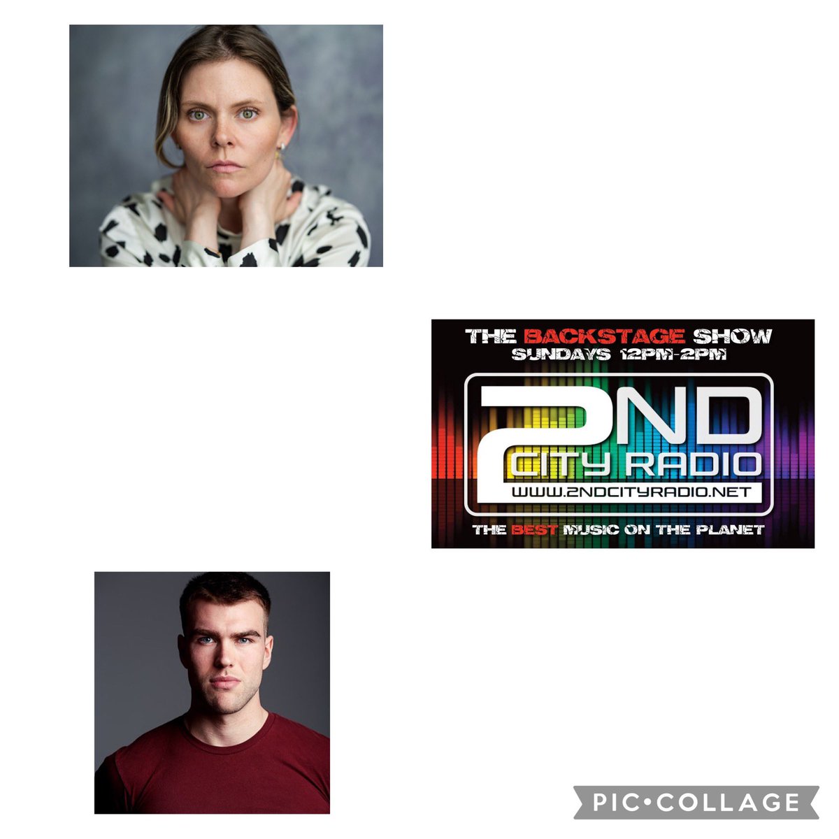 Completing this weekend’s guest line up #Backstage @SECONDCITYRADIO Rebecca Blackstone and Tom Kay are appearing in “Banging Denmark” @finborough Tune in live from midday on Sunday 2ndcityradio.net #theatre @tpprodsuk