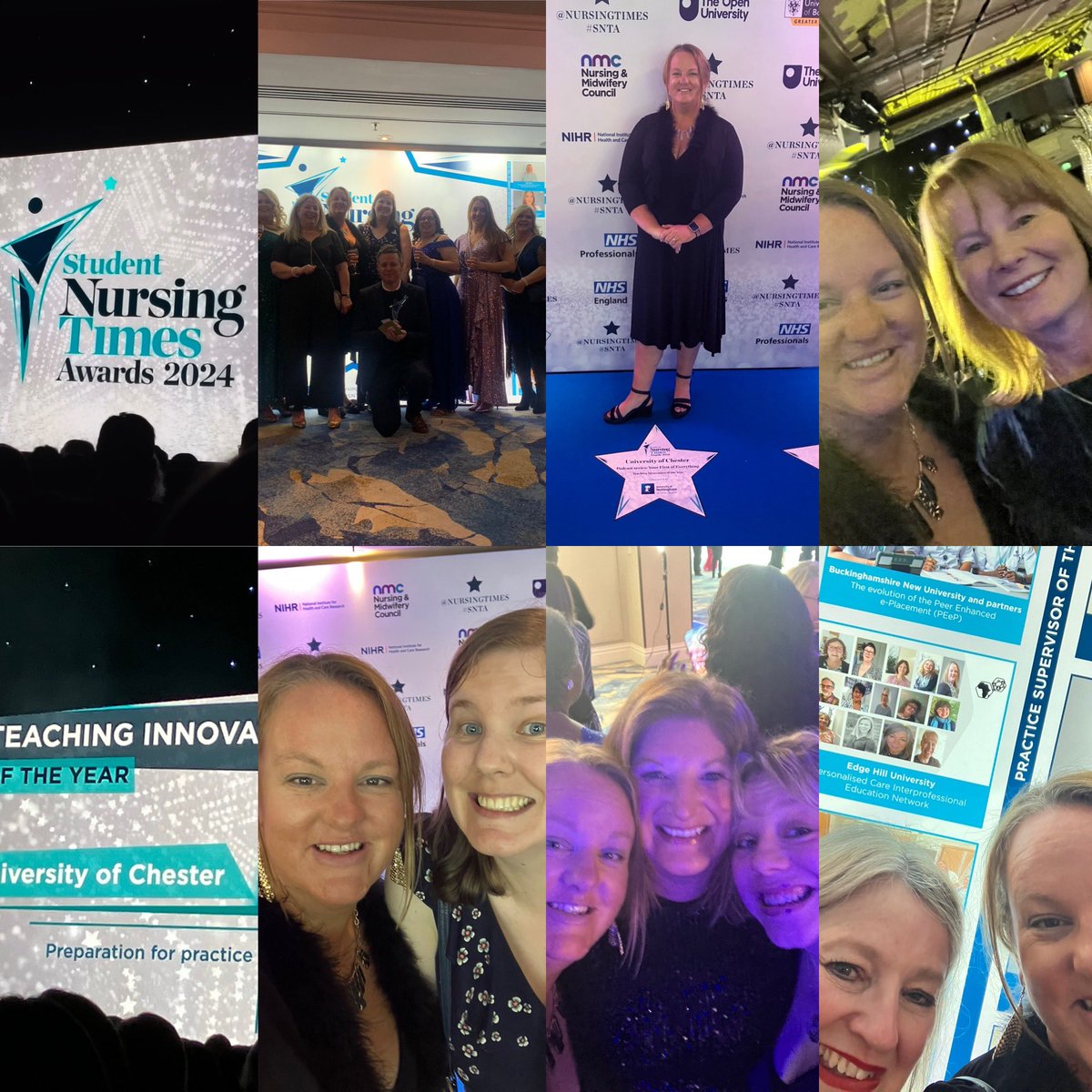 Congratulations to everyone nominated, shortlisted and winners at #SNTA @NursingTimes Every individual is striving to improve patient care and this event really demonstrated this ⭐️ @uochester #Team ⭐️