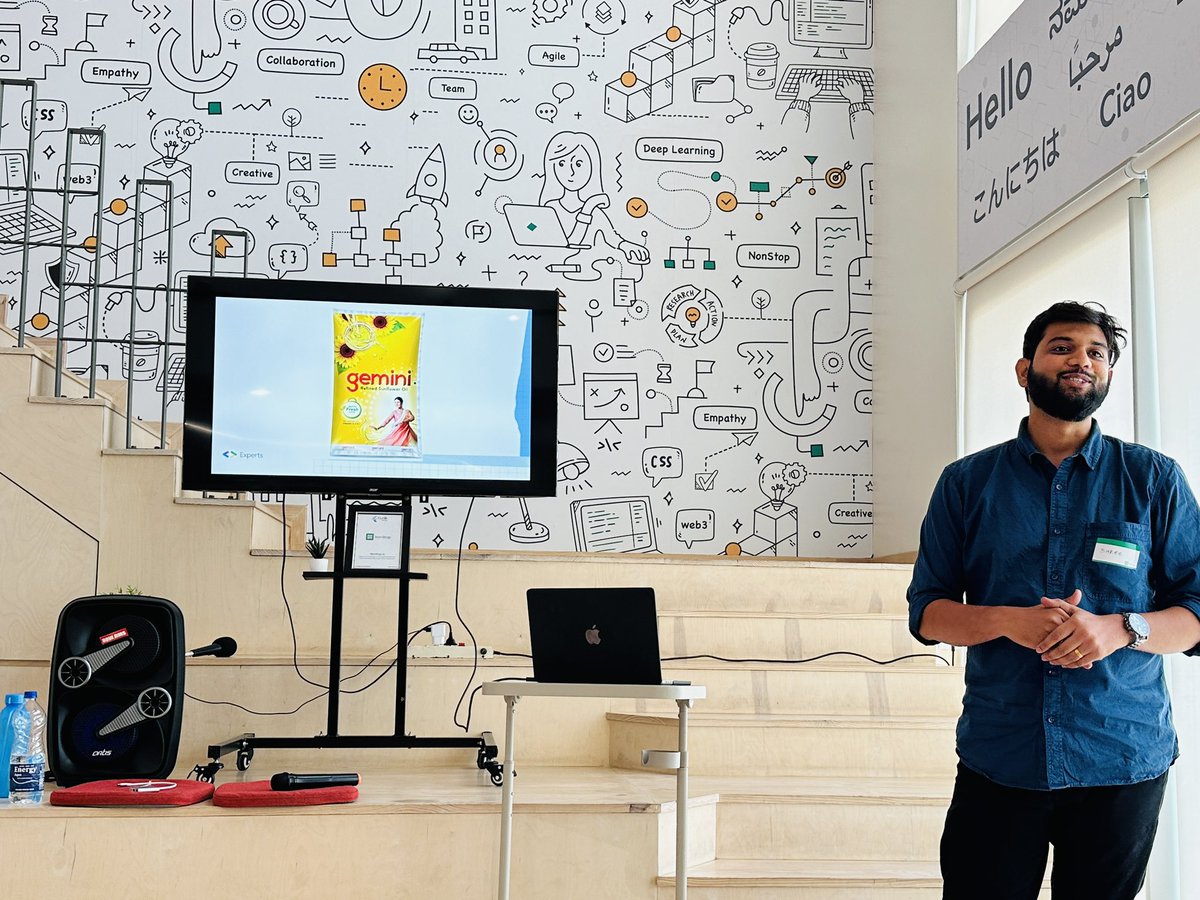 shreebhagwat94's tweet image. Me talking on Gemini AI with #Flutter . @NonStopio today.
@FlutterDev @GoogleAI @codeaamy
