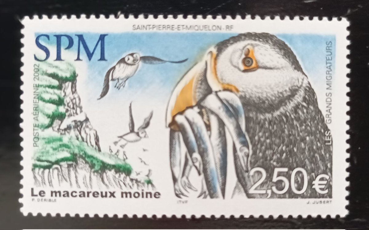 St Pierre et Miquelon (France) 2002 #birds #stamps #FDC #philately