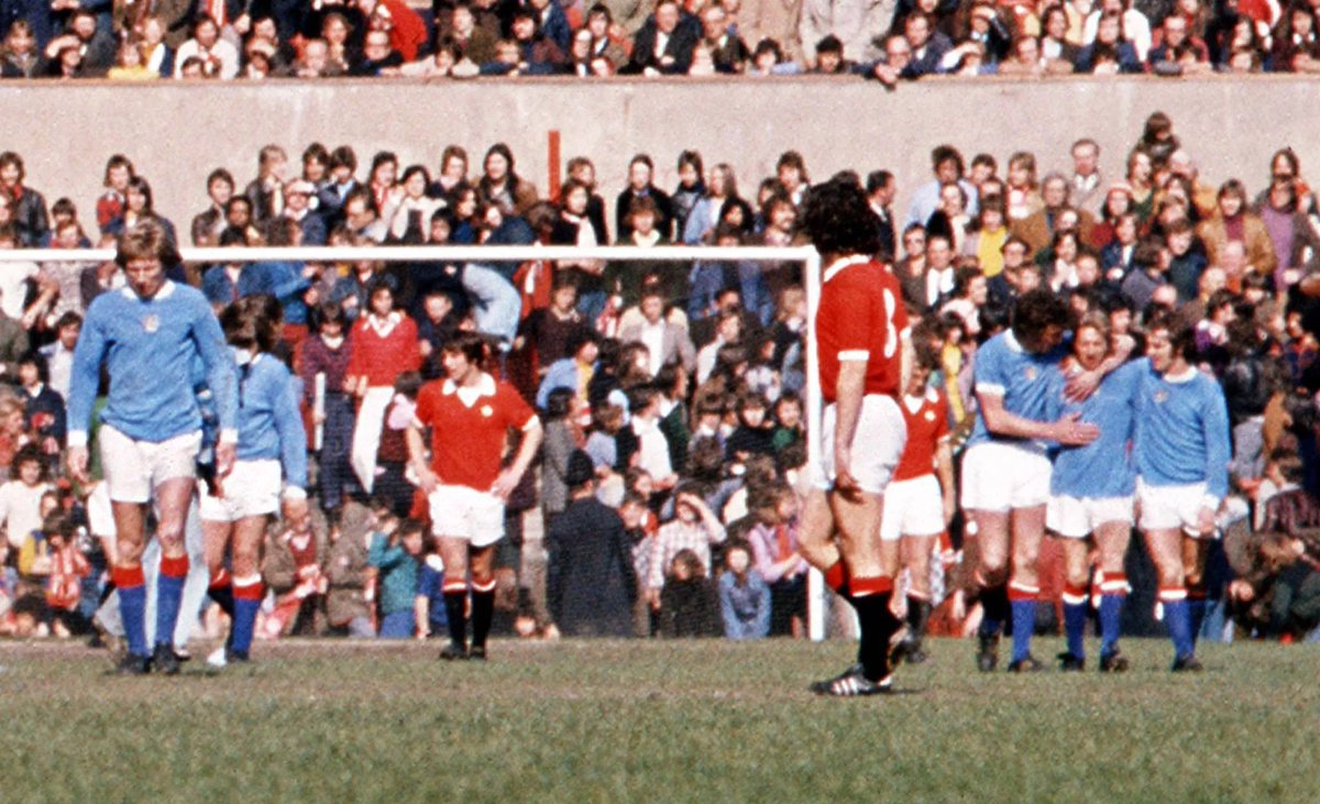 50 years ago today, 27th April 1974 Manchester United were relegated. Just let the enormity of that sink in. #MUFC #UTFR #GGMU #ManchesterUnited