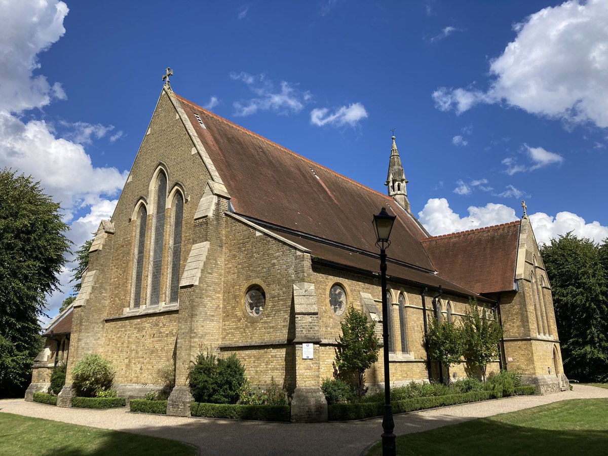 Please join us to celebrate our 150th anniversary tomorrow! 🍾 8:30 - Said Eucharist Preacher: Revd Dr Daniel Trott 10:30 - Parish Eucharist Preacher: Rt Revd & Rt Hon. Rowan Williams Music by Walton and a premiere by @AnnaFSemple 6:00 - Evensong Music by Howells & Harris