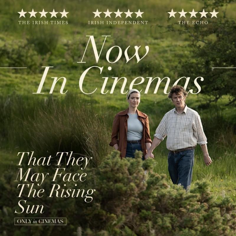 A heartfelt thank you to my family and wide circle of friends who came out in their droves to the QFT last night to support That They May Face The Rising Sun. I am humbled by the support and overjoyed at the universally positive response to the film. Indebted to you all. Xx