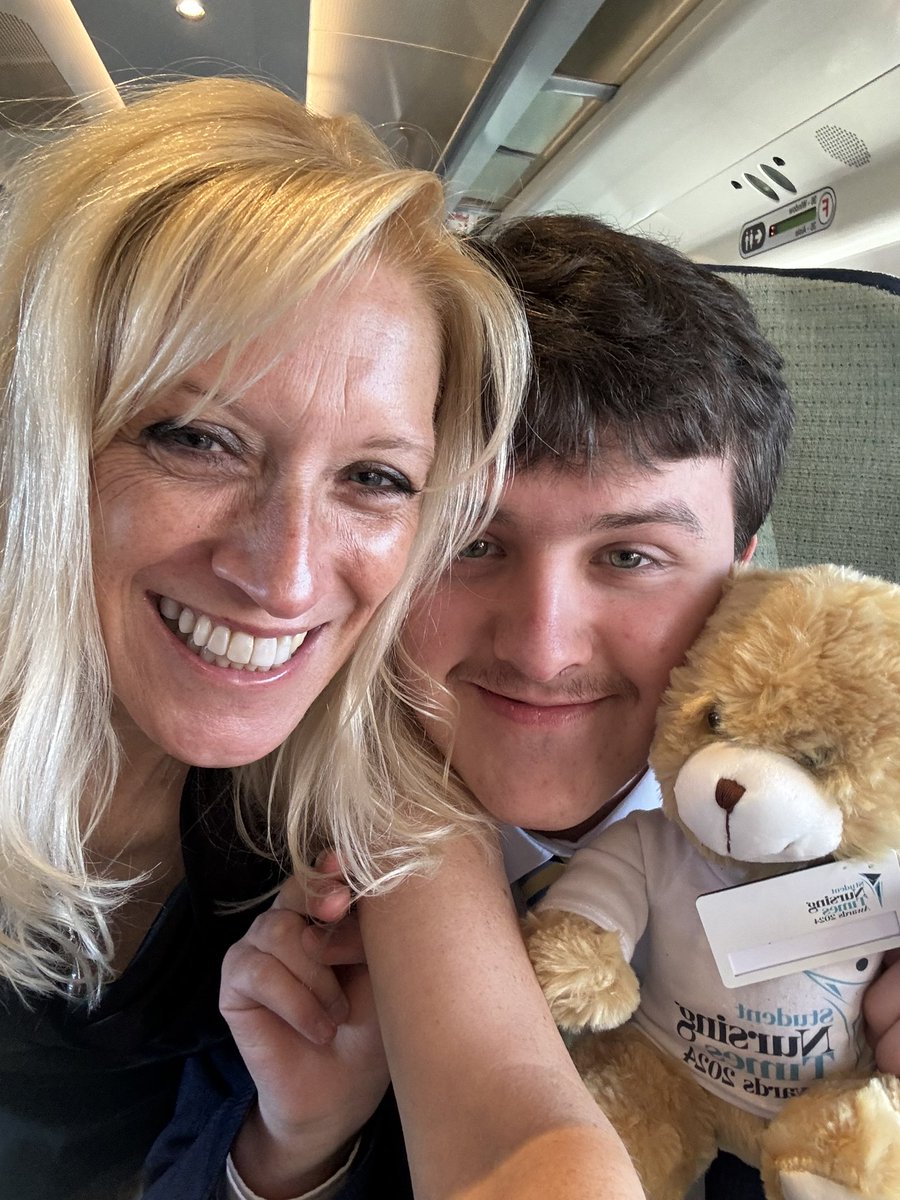 A huge well done to <a href="/dan_morbey76/">Daniel Morbey</a>  shortlisted at the #sntawards. From  first meeting you at the <a href="/UoS_HealthSoc/">UoS Health & Society</a> open day to following your student nurse journey and now this. It’s been a privilege! <a href="/MargaretRoweUoS/">Professor Margaret Rowe University of Salford Dean</a> <a href="/karen_heggs/">Karen Heggs</a> <a href="/neilwithnell/">Professor Neil Withnell</a>