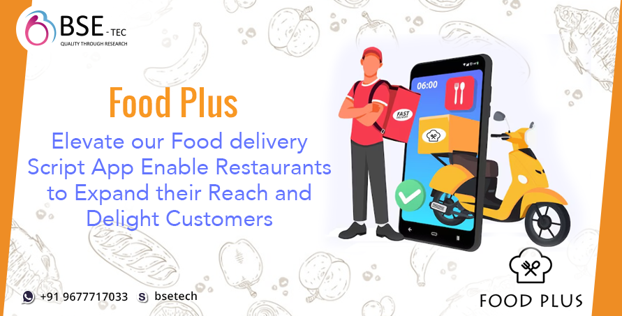BSEtech's tweet image. Food Plus - Elevate our Food delivery Script App Enable Restaurants to Expand their Reach and Delight Customers
doordashclone.bsetec.com
#doordashclone #fooddeliveryscript
#onlinefoodorderingscript