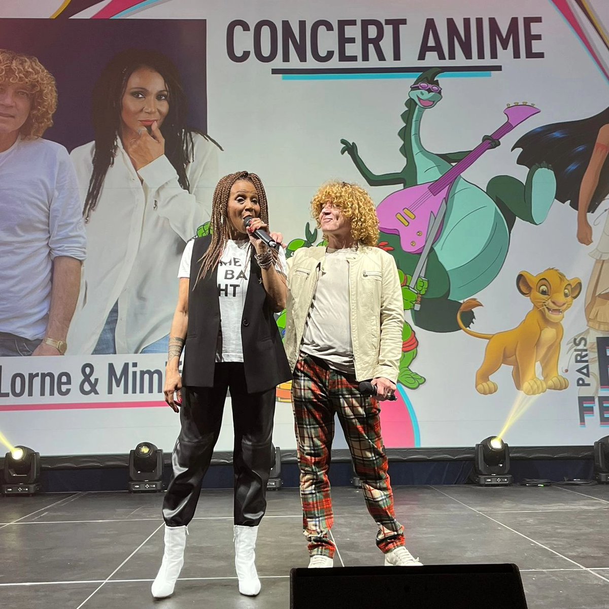 Ambiance de folie pour le concert de Peter Lorne et <a href="/MimiFelixine/">Mimifé./Mimi Felixine</a> ! 🤩