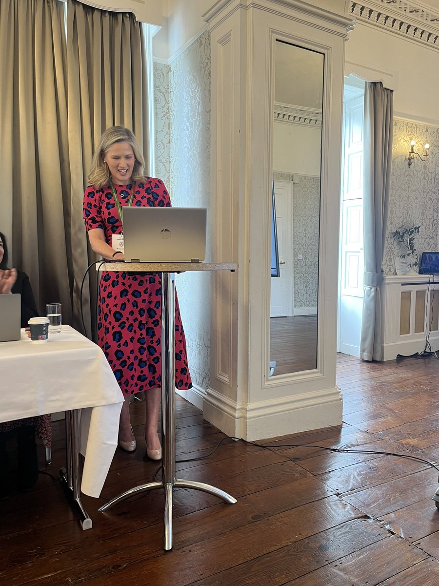 RT Scientific session with Mary Claire O’Toole speaking about the ‘Halcyon Initial clinical experience at the Mater Private Hospital’ #IIRRT24 #RT