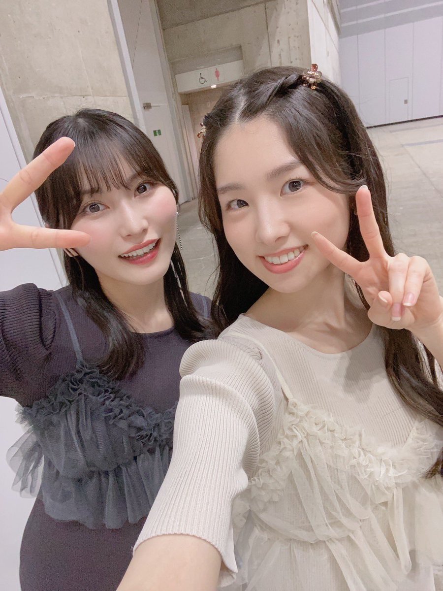 さほせいおそろいday💐✨ よかったでしょう〜？ 握手会1日目ありがとう