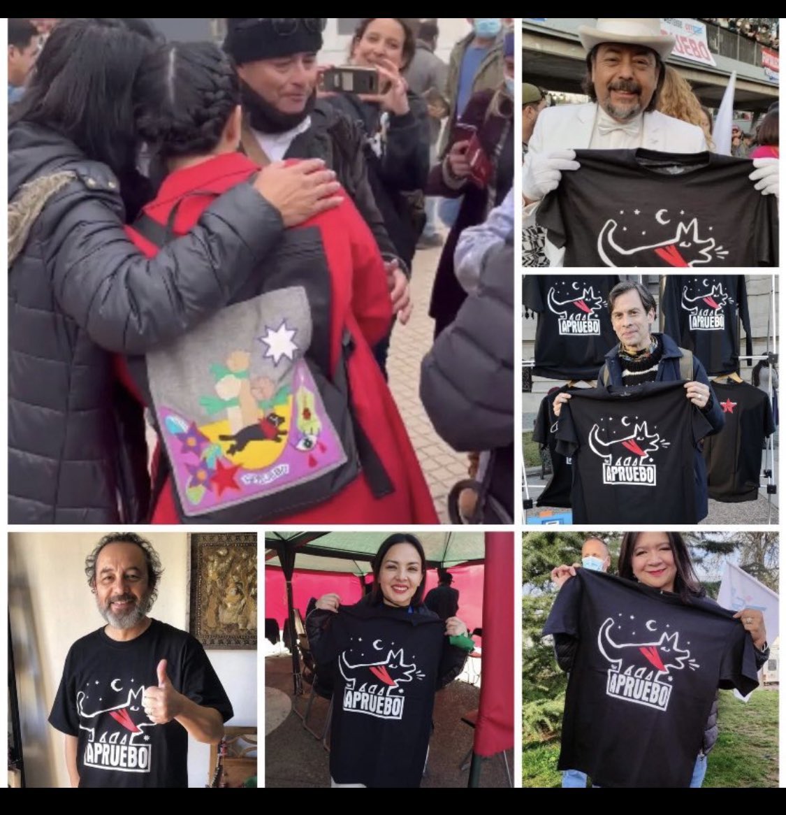 Deben estar felices todos los que lucían al quiltro "Matapacos"... HDP !
<a href="/Carabdechile/">Carabineros de Chile</a> 
#Carabineros