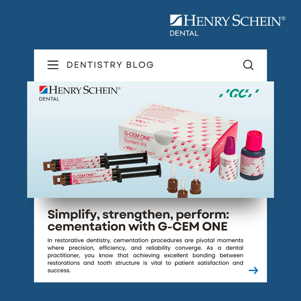 In restorative dentistry, cementation procedures are pivotal moments where precision, efficiency, and reliability converge. Read the blog to find out more: bit.ly/3QEHkGr